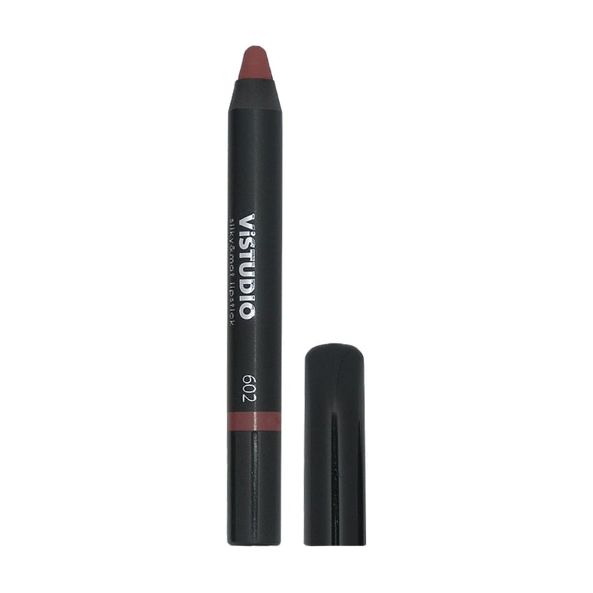 Матова помада-олівець для губ ViSTUDIO Silky&amp;Mat Lipstick 602 Exotic, 12 г